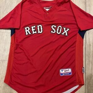 Red Sox Majestic Red Jersey Large